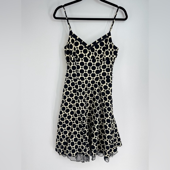 City Triangles Y2K Babydoll Flare Polka Dot Feminine Mini Dress - Picture 1 of 4